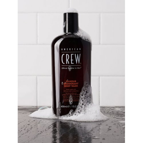 American Crew 24-Hour Deodorant Body Wash 24 valandas gaivos pojūtį suteikiantis kūno prausiklis 450ml