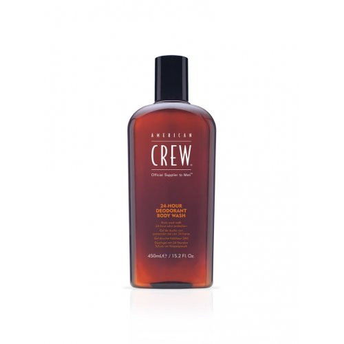 American Crew 24-Hour Deodorant Body Wash 24 valandas gaivos pojūtį suteikiantis kūno prausiklis 450ml