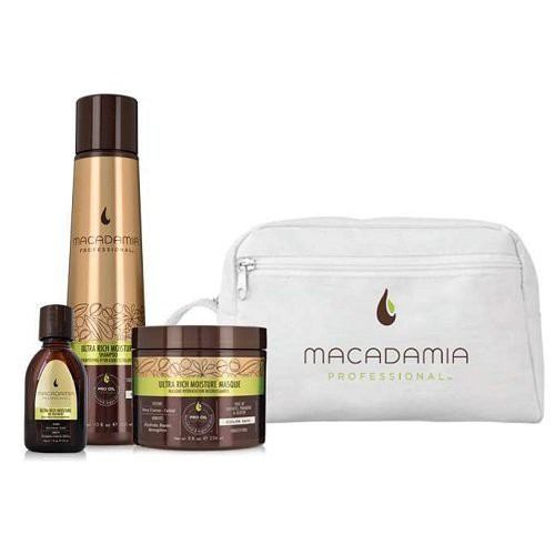 Macadamia Ultra rich Beauty Bag Plaukų priežiūros priemonių rinkinys