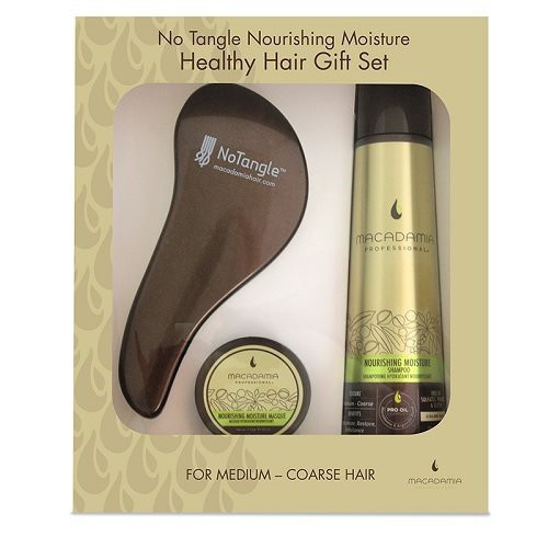 Macadamia No Tangle Nourishing Moisture Healthy Hair Gift Set Plaukų priežiūros rinkinys