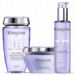 Kérastase Blond Absolu Holiday Set Plaukų priežiūros priemonių rinkinys 250ml+200ml+150ml