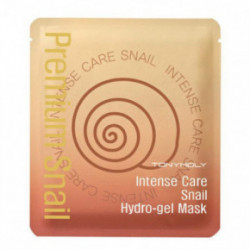 TONYMOLY Intense Care Snail Gel Mask Hydrogelinė veido kaukė su sraigių ekstraktu 1 vnt.