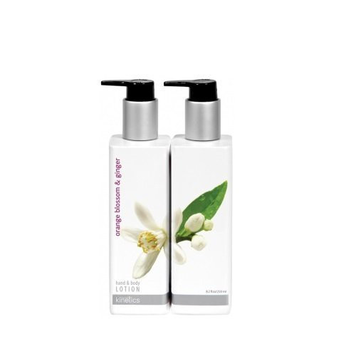 Kinetics Hand & Body Lotion Orange Blossom & Ginger Parfumuotas losjonas rankoms ir kūnui su apelsinų žiedais ir imbieru 250ml