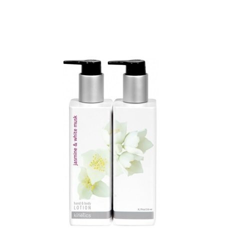 Kinetics Hand & Body Lotion Jasmine & White Musk Parfumuotas losjonas rankoms ir kūnui su jazminais ir baltuoju muskusu 250ml