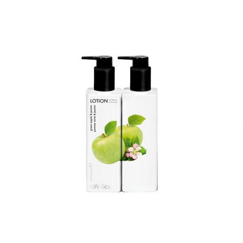 Kinetics Hand & Body Lotion Green Apple & Jasmin Parfumuotas losjonas rankoms ir kūnui su žaliaisiais obuoliais ir jazminais 250ml