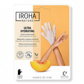 IROHA Repair Hand & Nail Gloves With Peach 1pcs