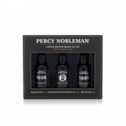 Percy Nobleman Limited Edition Beard Oil Set Barzdos aliejų rinkinys 3x30ml