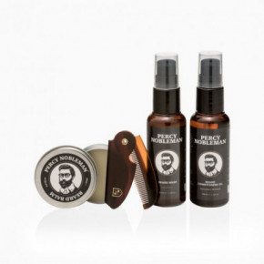 Percy Nobleman Beard Grooming Kit Bārdas kopšanas komplekts Komplekts