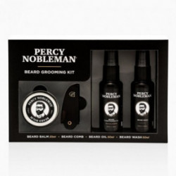 Percy Nobleman Beard Grooming Kit Barzdos priežiūros rinkinys Rinkinys