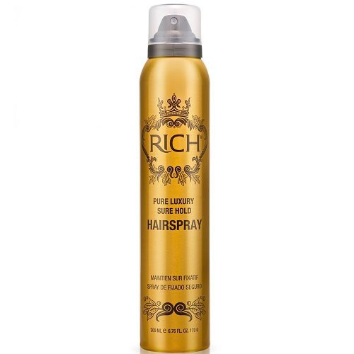 Rich Pure Luxury Sure Hold Hair Spray Vidutinės fiksacijos plaukų lakas 200ml