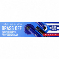 Matrix Total Results Color Obsessed Brass Off Shampoo Šampūnas šviesiems plaukams 300ml