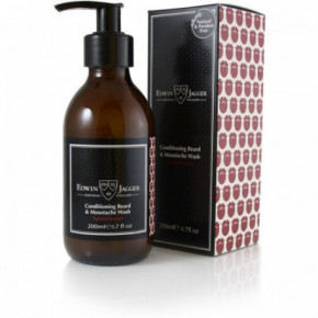 Edwin Jagger Conditioning Beard & Moustache Wash Kondicionuojantis barzdos ir ūsų šampūnas 200ml