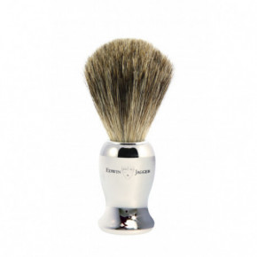 Edwin Jagger Shaving Brush Pure Badger Raseerimispintsel puhas mäger Hõbe