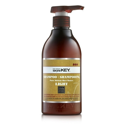 Saryna Key Damage Light Pure African Shea Shampoo Atstatomasis plaukų šampūnas su taukmedžio sviestu 300ml