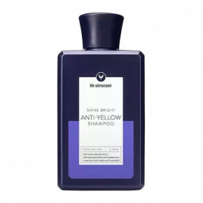 HH Simonsen Shine Bright Anti-Yellow Shampoo Šampūnas šviesintiems plaukams 250ml