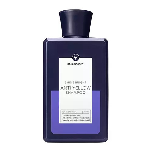 HH Simonsen Shine Bright Anti-Yellow Shampoo Šampūnas šviesintiems plaukams 250ml