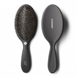 HH Simonsen Gloss Brush Plaukų šepetys su šerno šereliais Black