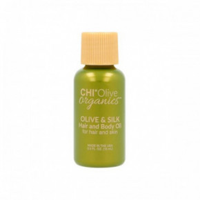 CHI Olive Organics Olive & Silk Eļļa ķermenim un matiem 15 ml