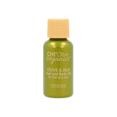 CHI Olive Organics Olive & Silk Aliejus plaukams ir kūnui 251ml