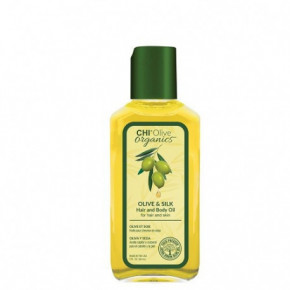 CHI Olive Organics Olive & Silk Aliejus plaukams ir kūnui 59ml