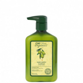 CHI Olive Organics Hair & Body Conditioner Niisutav ja kaitsev juukse- ja kehapalsam 340ml