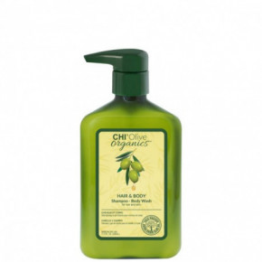 CHI Olive Organics Hair & Body Šampūns ķermenim un matiem 340ml