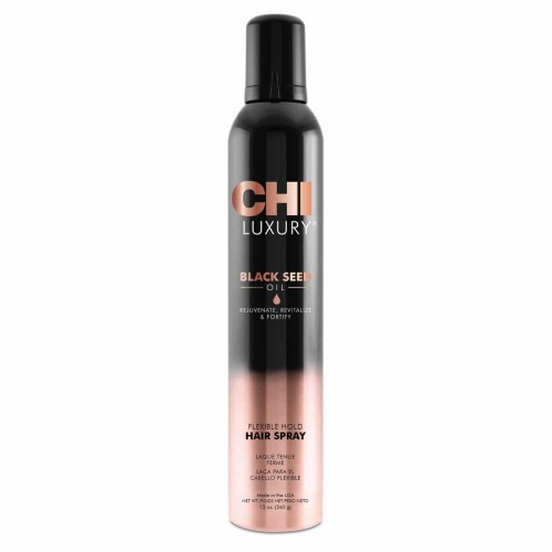 CHI Black Seed Oil Flexible Hold Hairspray Lanksčios fiksacijos plaukų lakas 284g