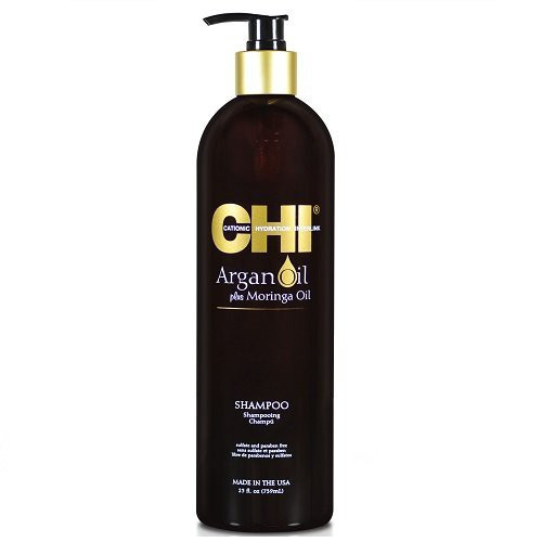 CHI Argan Oil Shampoo Šampūnas su argano ir moringų aliejumi 340ml