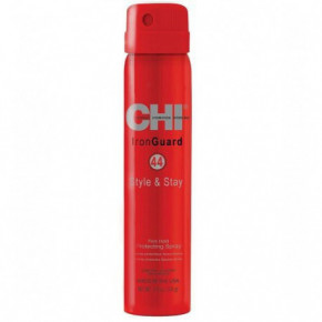 CHI 44 Iron Guard Style & Stay Firm Hold termoaktiivne kuumuse eest kaitsev juukselakk 74g