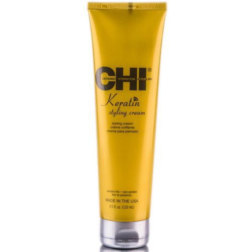 CHI Keratin Styling Cream Lanksčios fiksacijos modeliavimo kremas 133ml