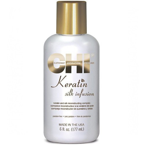 CHI Keratin Silk Infusion Keratino ir šilko kompleksas plaukams 59ml