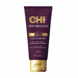 CHI Deep Brilliance Stiprinamoji proteinų kaukė su alyvuogių ir Monoi aliejais 237ml