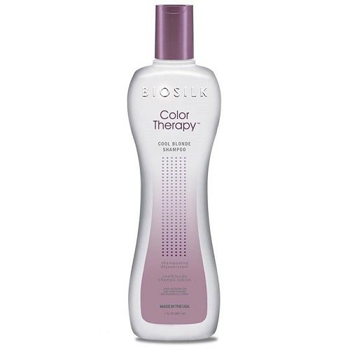 Biosilk Color Therapy Cool Blonde Shampoo Šampūnas šviesintiems plaukams 355ml