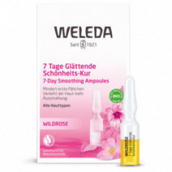 Weleda Wild Rose 7-Day Smoothing Ampoules Laukinių rožių koncentratas nuo raukšlių ampulėse 7x8ml