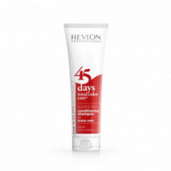 Revlon Professional 45 days Total Color Care Brave Reds Conditioning Shampoo Šampūnas - kondicionierius raudoniems atspalviams palaikyti 275ml