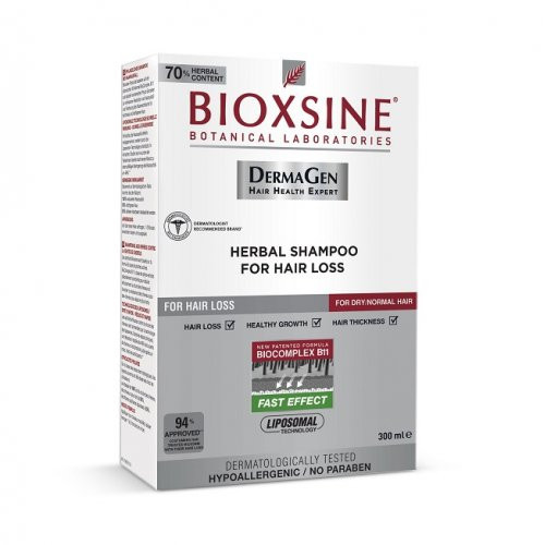 Bioxsine Dermagen Shampoo for Hair Loss Šampūnas nuo plaukų slinkimo normaliems/sausiems plaukams 300ml