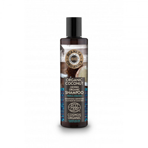 Natura Siberica Planeta Organica Bio Coconut Natural Hair Shampoo Kokosų organinis šampūnas 280ml