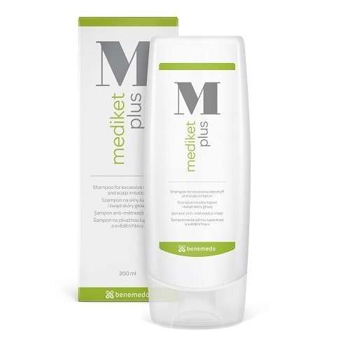 Benemedo Mediket Plus Excessive Anti-Dandruff Shampoo Dermatologinis šampūnas nuo pleiskanų 100ml