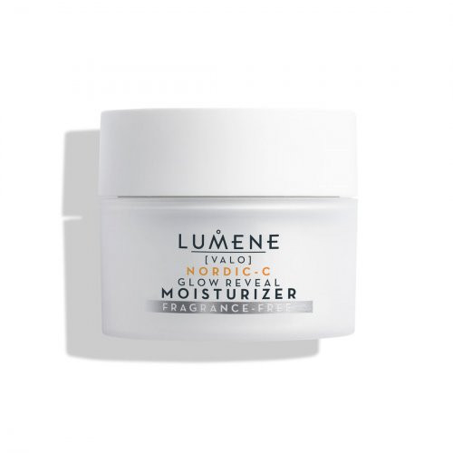 Lumene Nordic-C Valo Glow Reveal Moisturizer Fragrance-Free Drėkinantis veido kremas be kvapiklių 50ml