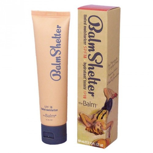 theBalm Balm Shelter tinted moisturizer SPF18 Veido drėkiklis su atspalviu 64ml