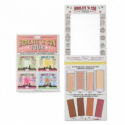 theBalm Highlite 'N Con Tour Švytėjimą suteikiančių pudrų ir kontūravimo paletė