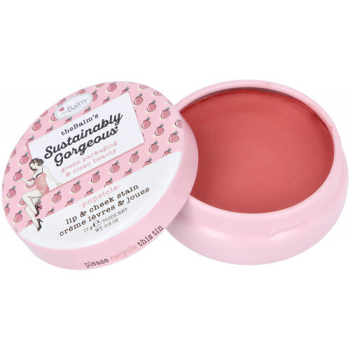 theBalm Sustainably Gorgeous Lip & Cheek Stain Balzamas lūpoms ir skruostams Punch