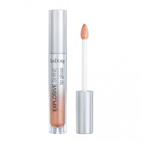 Isadora Explosive Shine Lip Gloss 3D spindesio suteikiantis lūpų blizgis 80 Crystal Clear