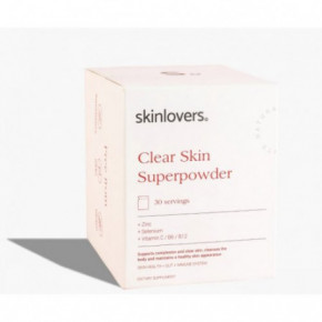 Skinlovers Clear Skin Superpowder Sejas un ķermeņa attīrīšanas uztura bagātinātāji 30x1g