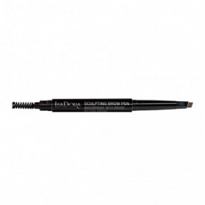 Isadora Sculpting Brow Pen with Brush Modeliuojantis antakių pieštukas su šepetėliu Dark Brown