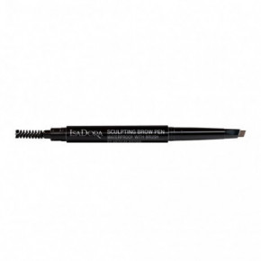 Isadora Sculpting Brow Pen with Brush Kulmupliiats harjaga Medium Brown