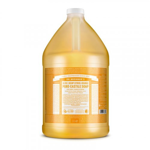 Dr. Bronner's Citrus-Orange Pure-Castile Liquid Soap Ekologiškas skystas muilas 240ml