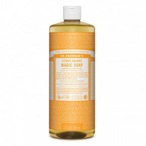 Dr. Bronner's Citrus-Orange Pure-Castile Liquid Soap Ekologiškas skystas muilas 945 ml