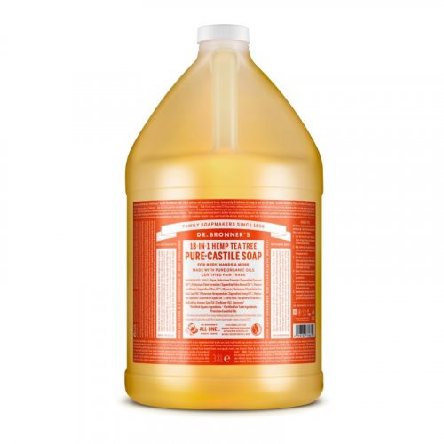 Dr. Bronner's Tea-Tree Pure-Castile Liquid Soap Ekologiškas skystas muilas 240ml