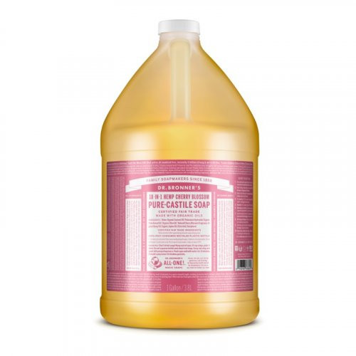 Dr. Bronner's Cherry Blossom Pure Castile Organic Soap Ekologiškas skystas muilas 240ml